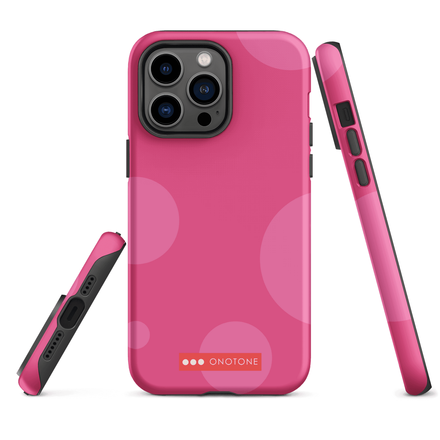 Dual Layer pink modern iPhone® Case ( MD-1729)