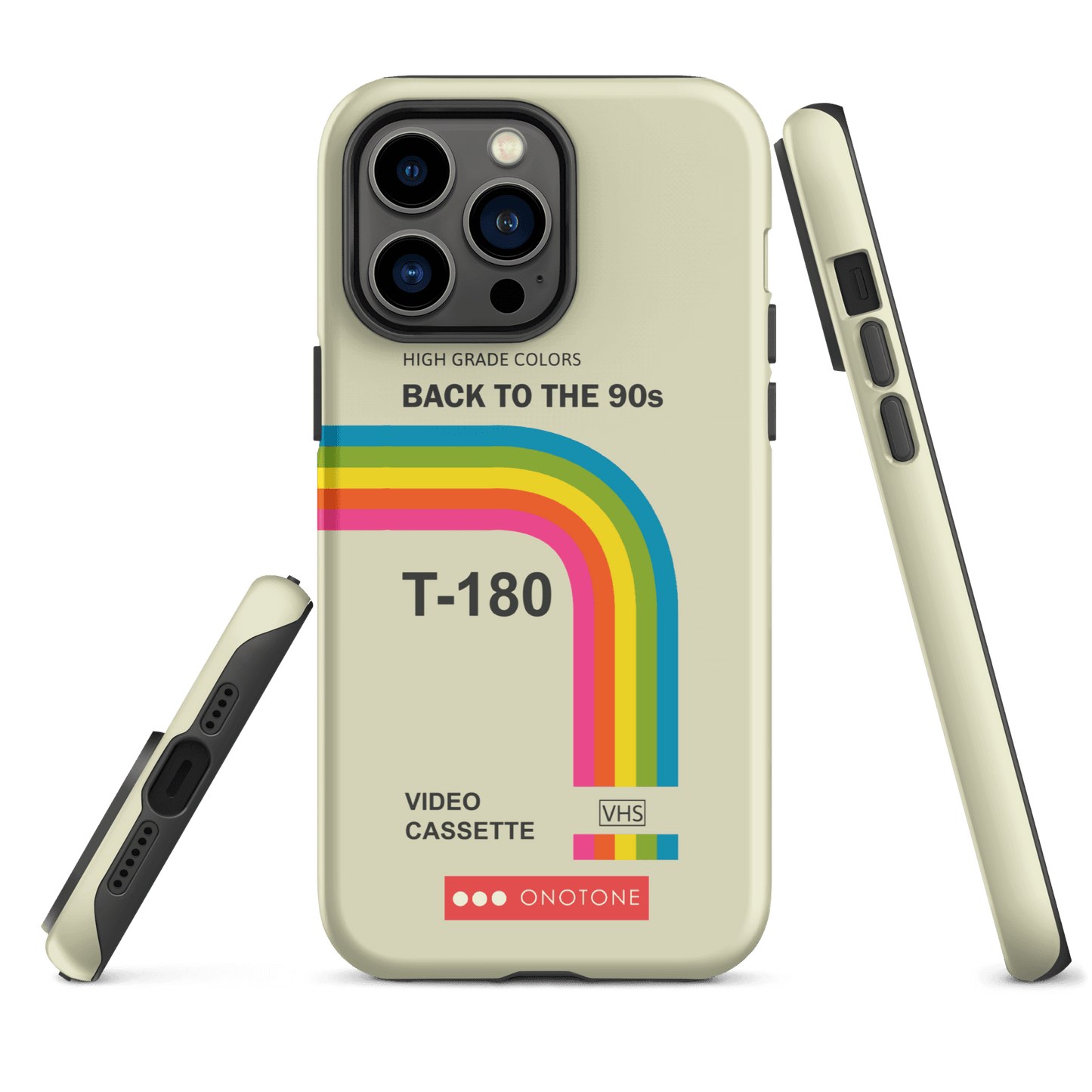 Dual Layer back to 90s VHS modern iPhone® Case ( MD-1281)