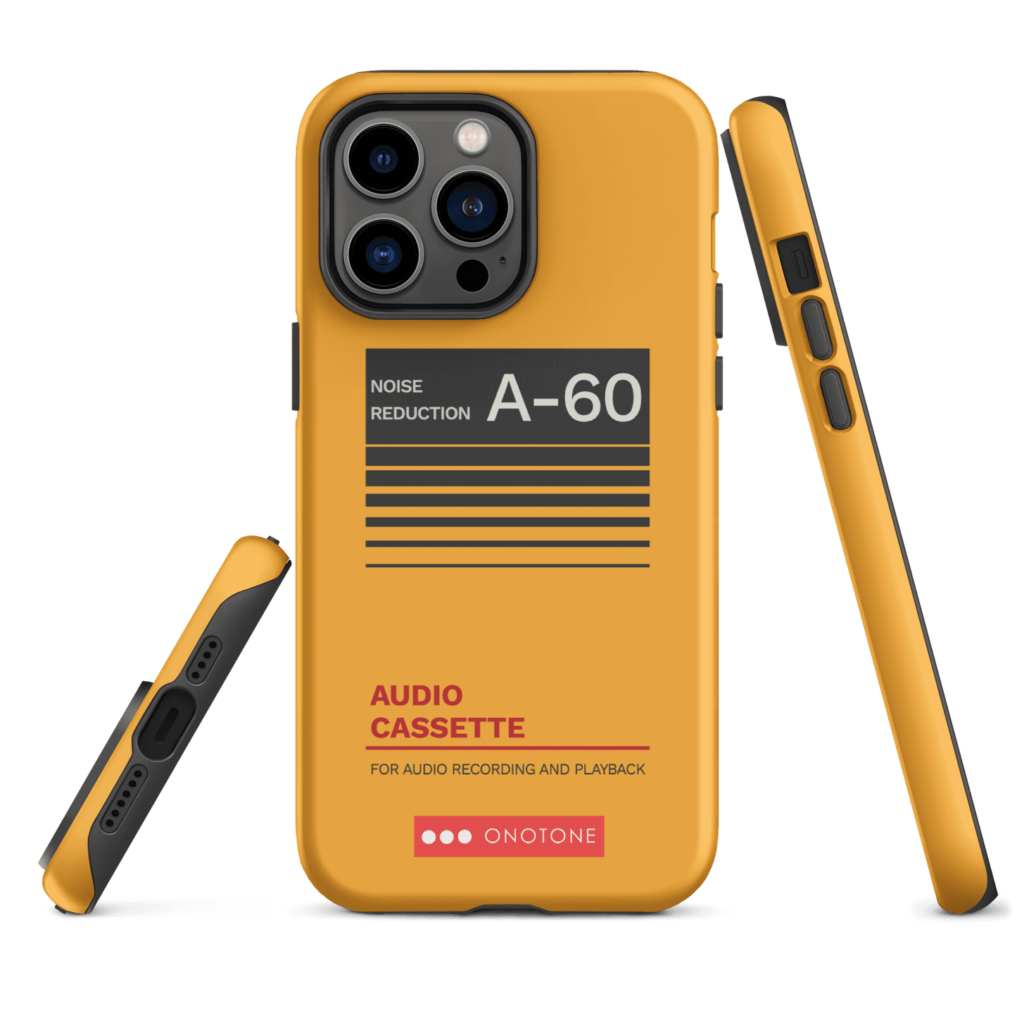 Dual Layer audio casette modern iPhone® Case ( MD-1225)
