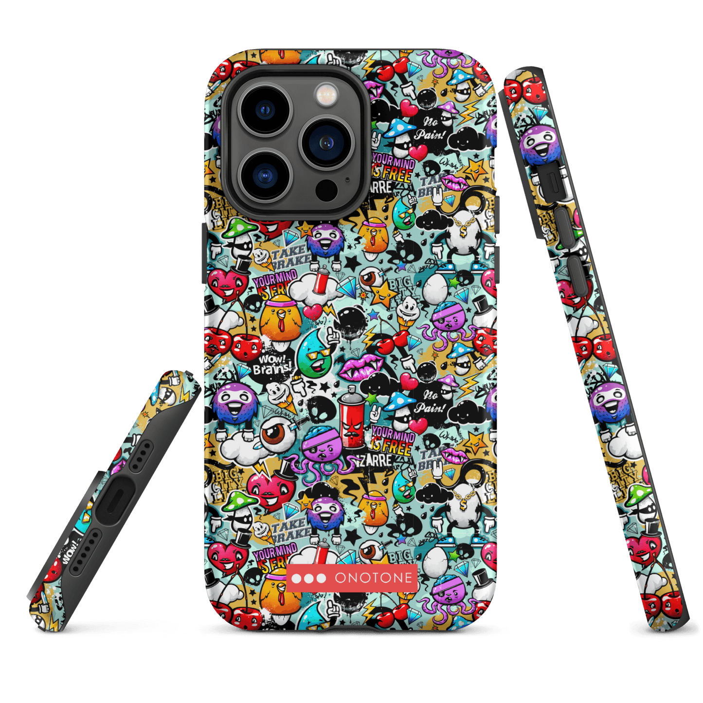 Dual Layer iPhone® Case with Street Art