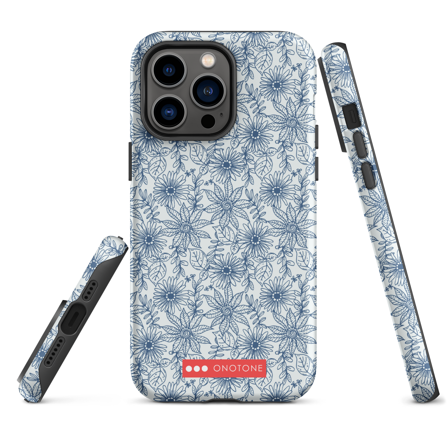 Japanese design indigo iPhone® Case