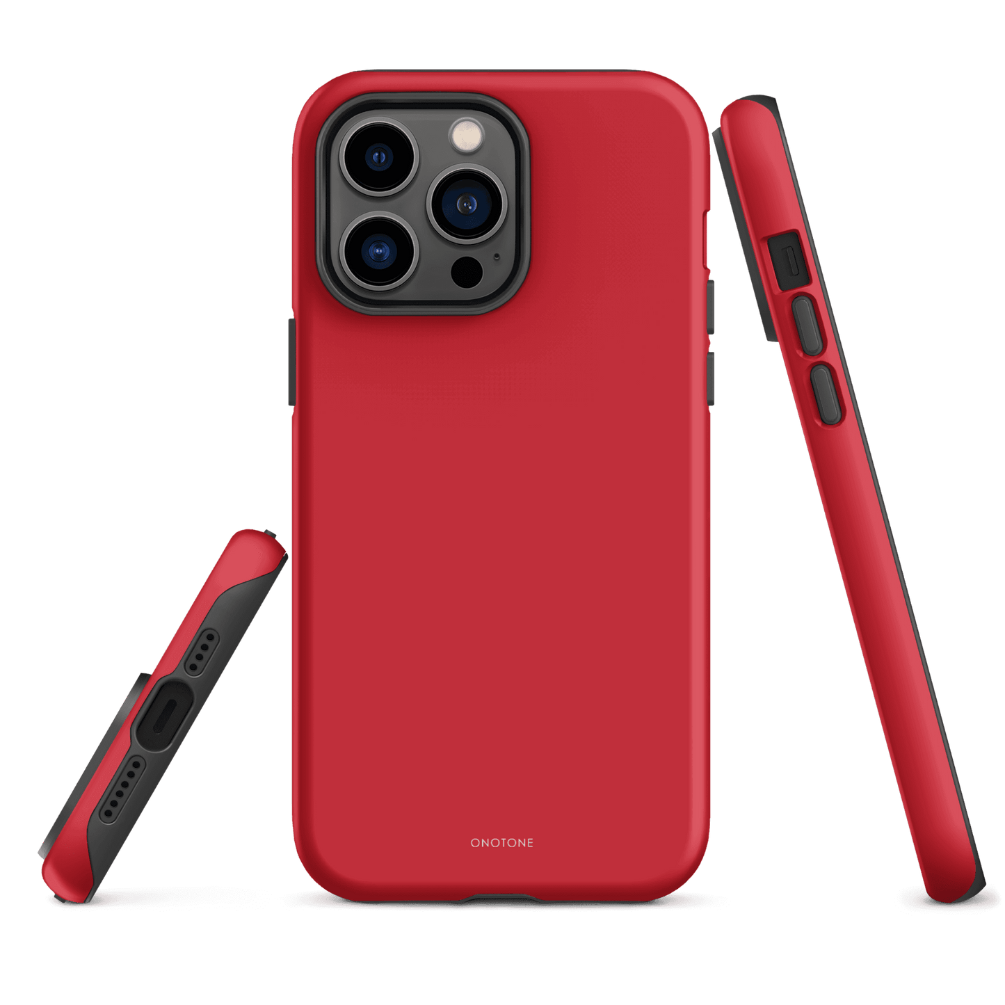 Solid Color red iPhone® Case - Pantone® 186