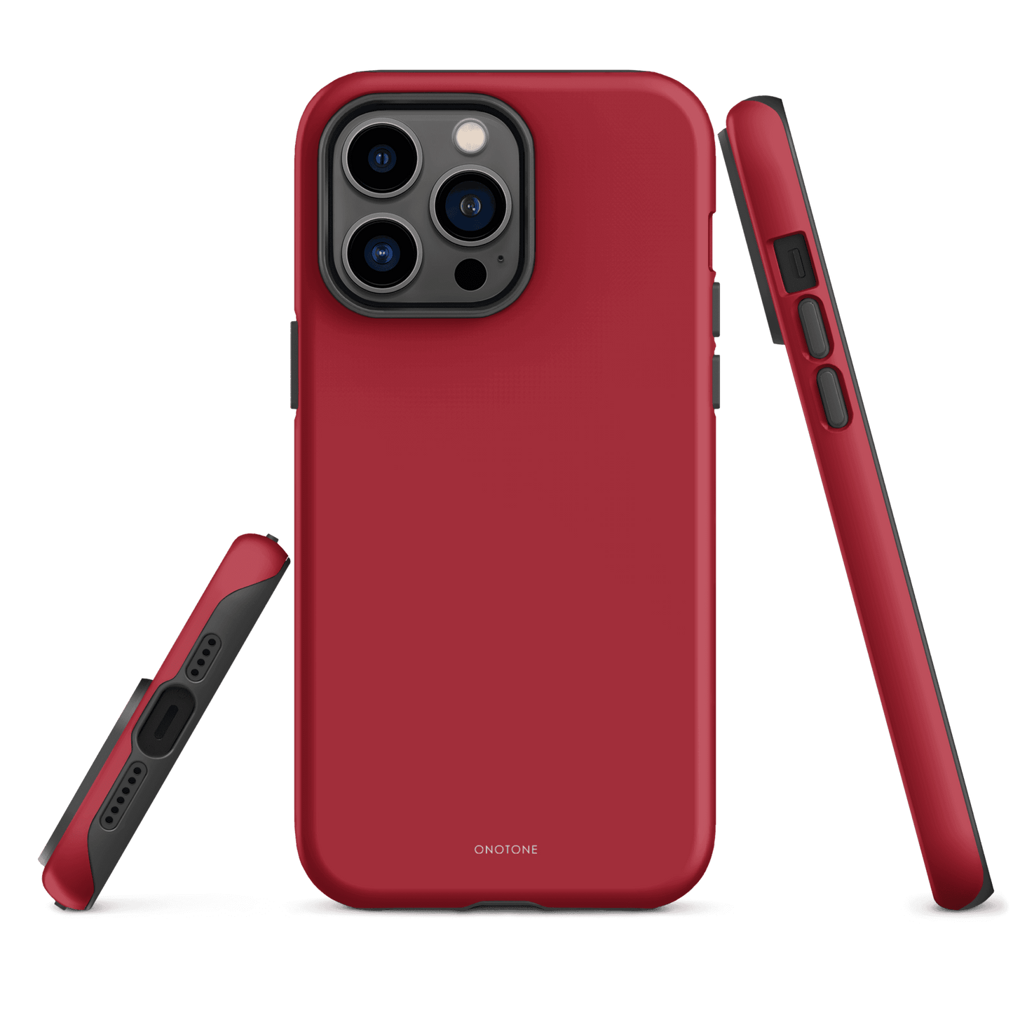 Solid Color red iPhone® Case - Pantone® 187