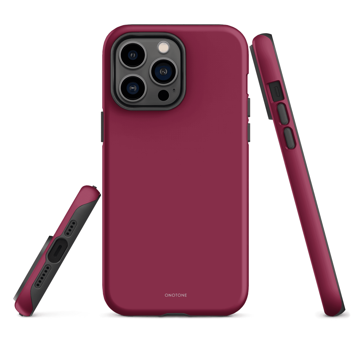 Solid Color red iPhone® Case - Pantone® 208