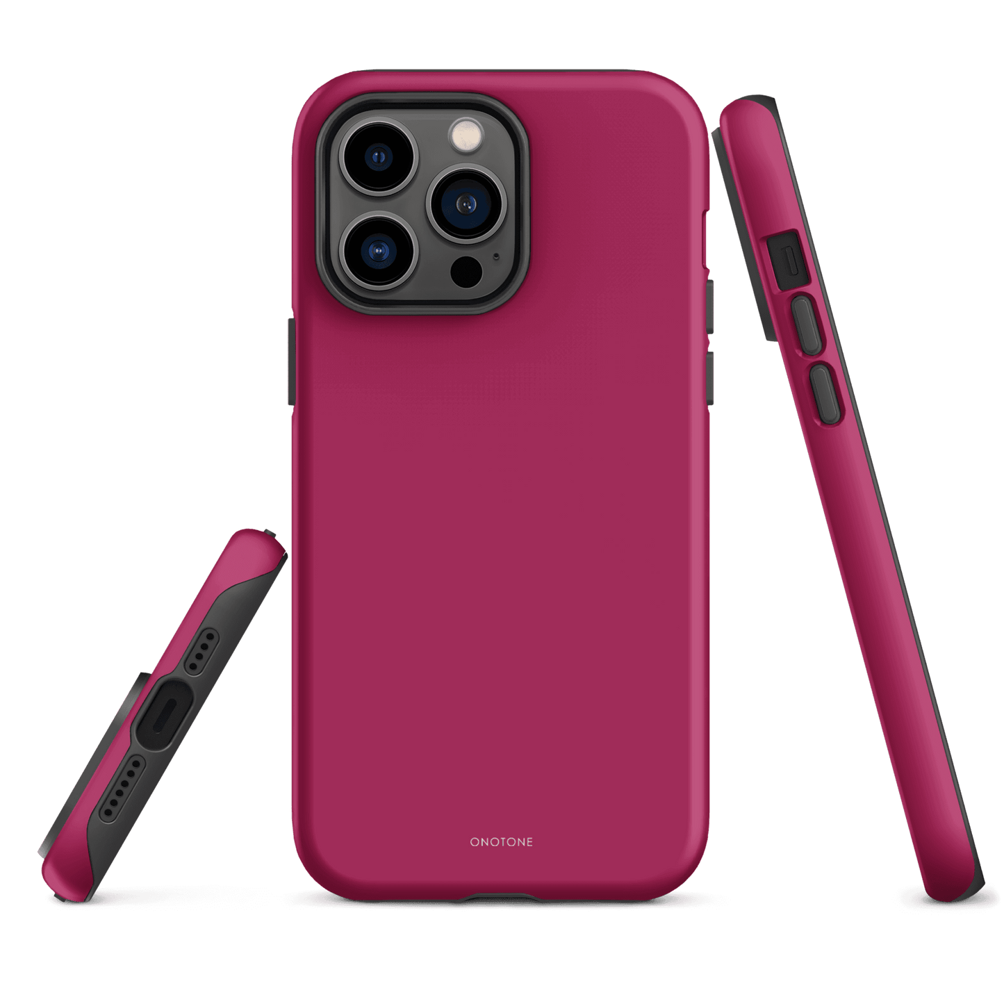 Solid Color pink iPhone® Case - Pantone® 220