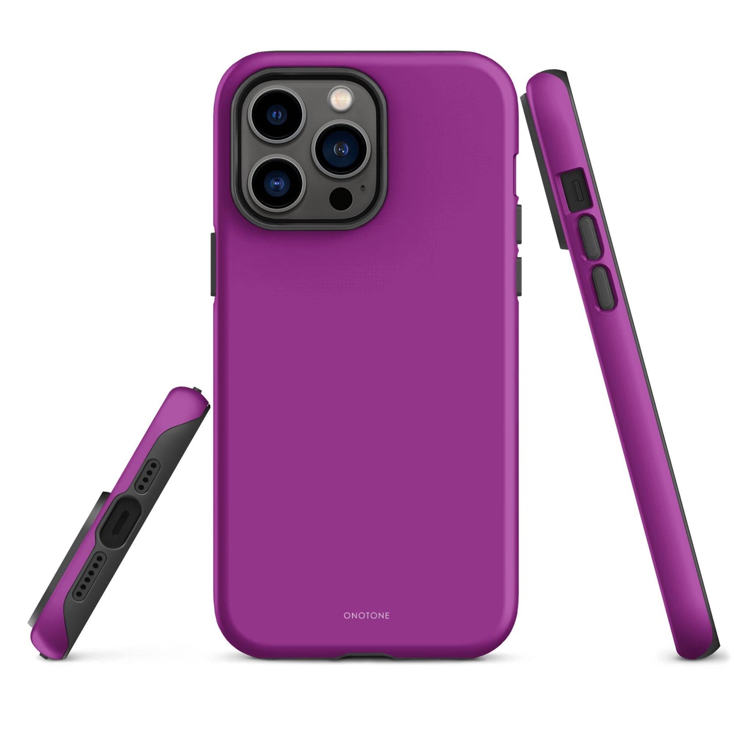 Solid Color purple iPhone® Case - Pantone® 254