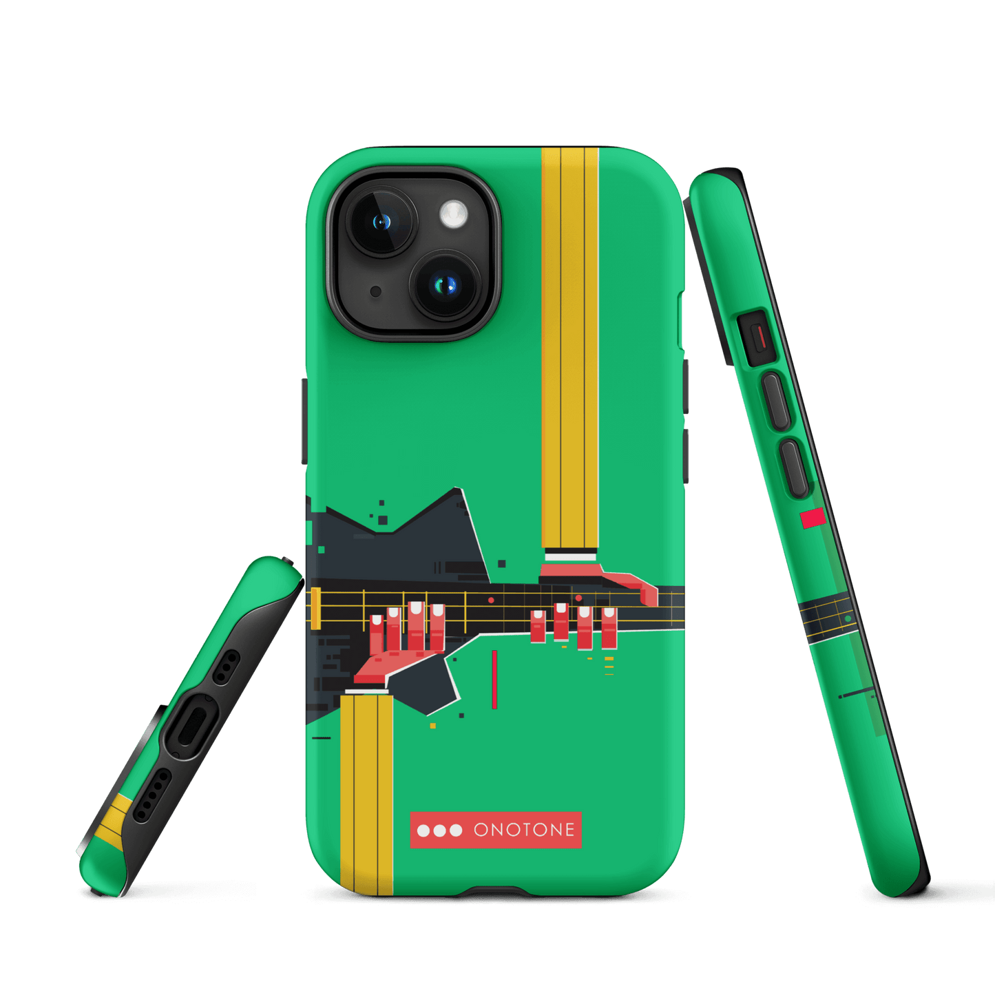 Dual Layer green modern iPhone® Case ( MD-1057)
