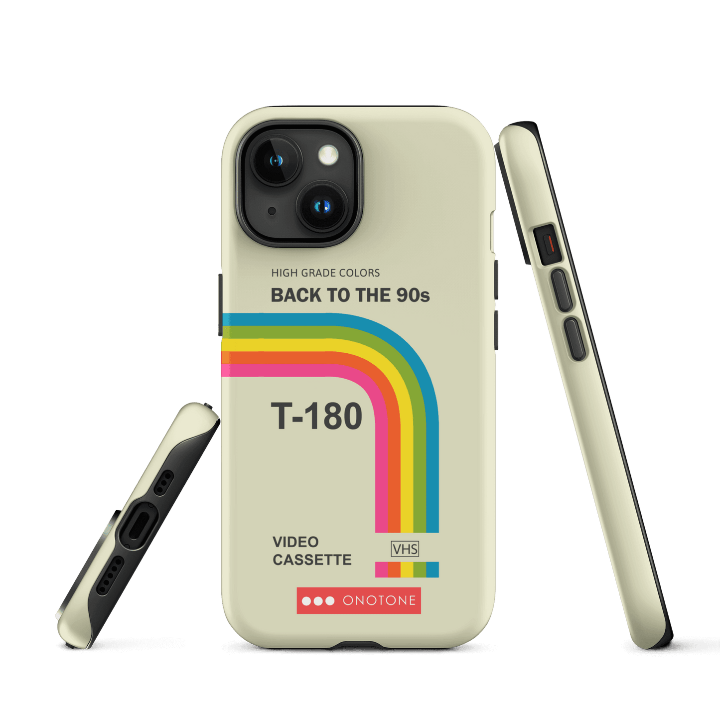 Dual Layer back to 90s VHS modern iPhone® Case ( MD-1281)