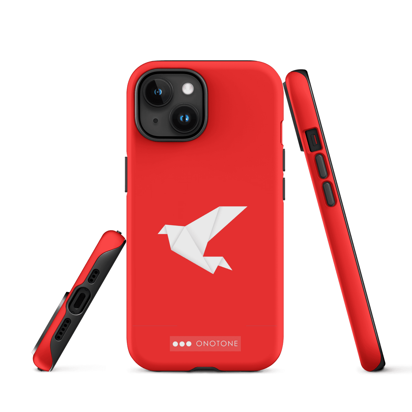 Dual Layer red modern iPhone® Case ( MD-1449)