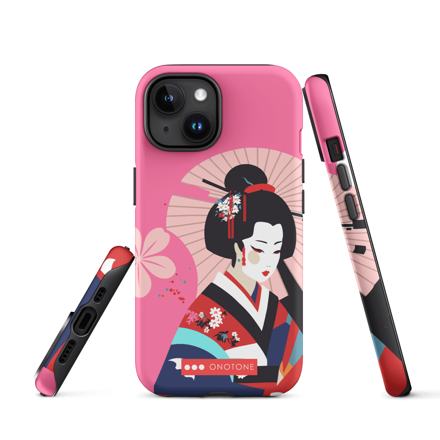 Dual Layer geisha modern iPhone® Case ( MD-2121)