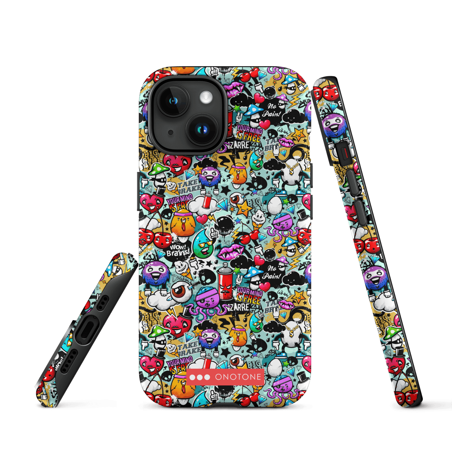 Dual Layer iPhone® Case with Street Art