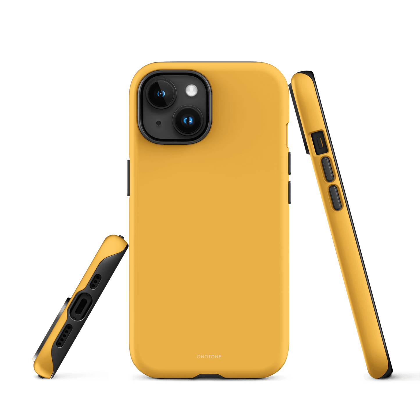 Dual Layer yellow iPhone® Case - Pantone® 136