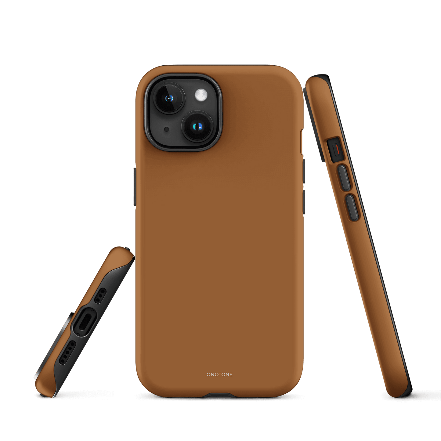 Solid Color brown iPhone® Case - Pantone® 154