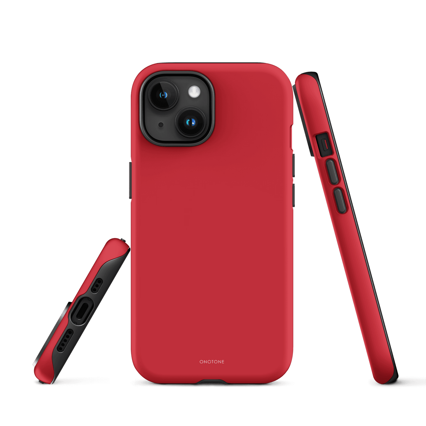Solid Color red iPhone® Case - Pantone® 186