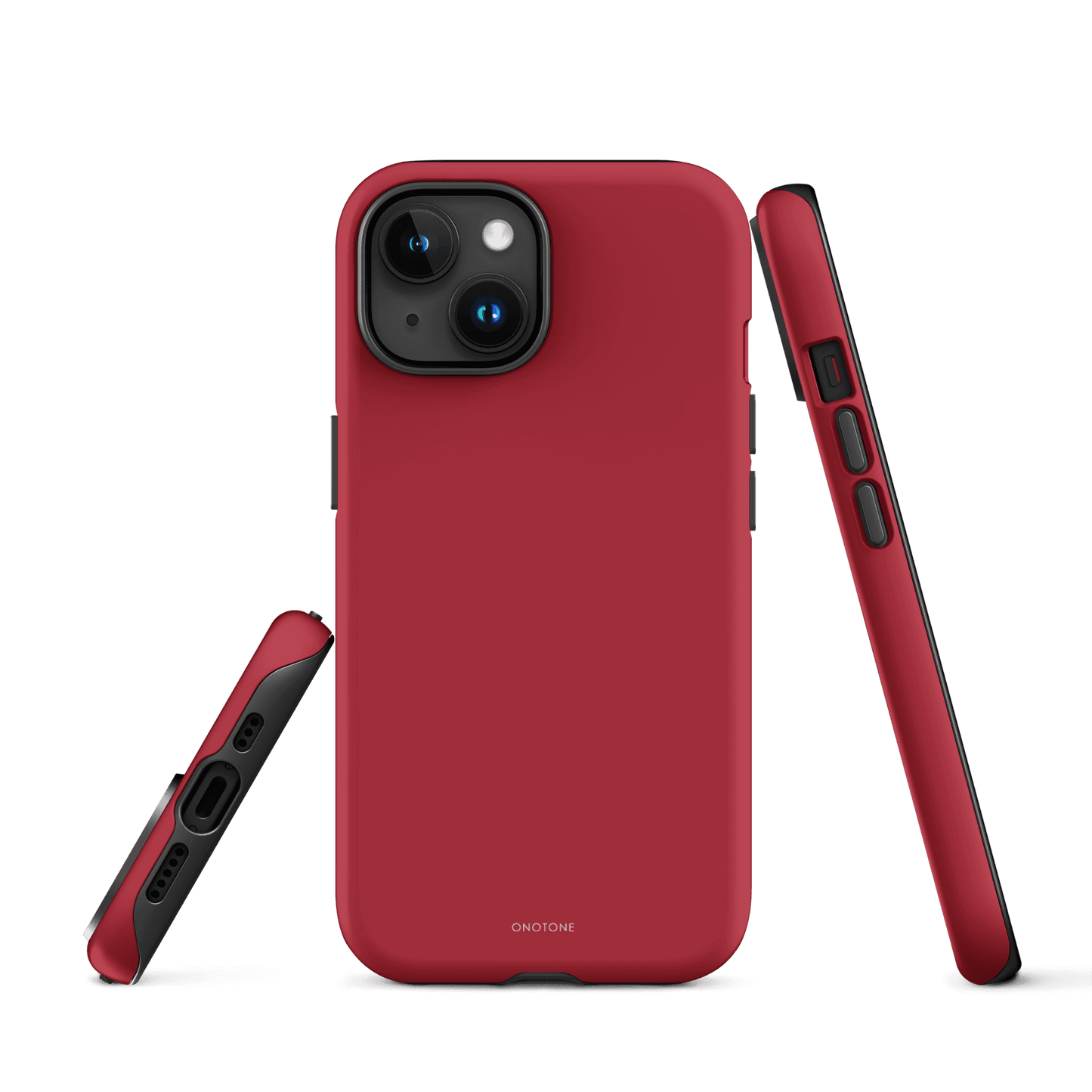Solid Color red iPhone® Case - Pantone® 187