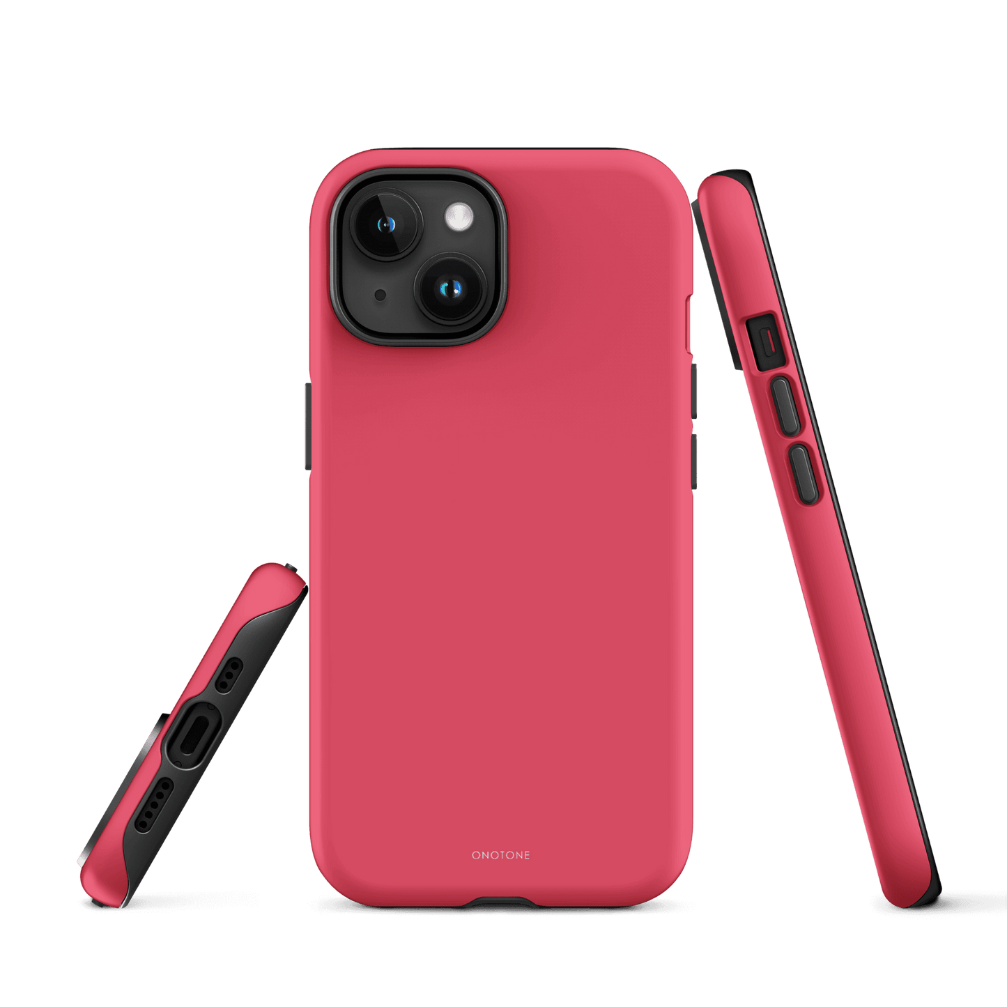 Solid Color red iPhone® Case - Pantone® 198