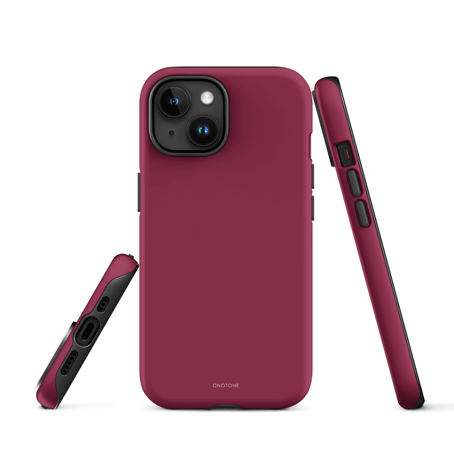 Solid Color red iPhone® Case - Pantone® 208