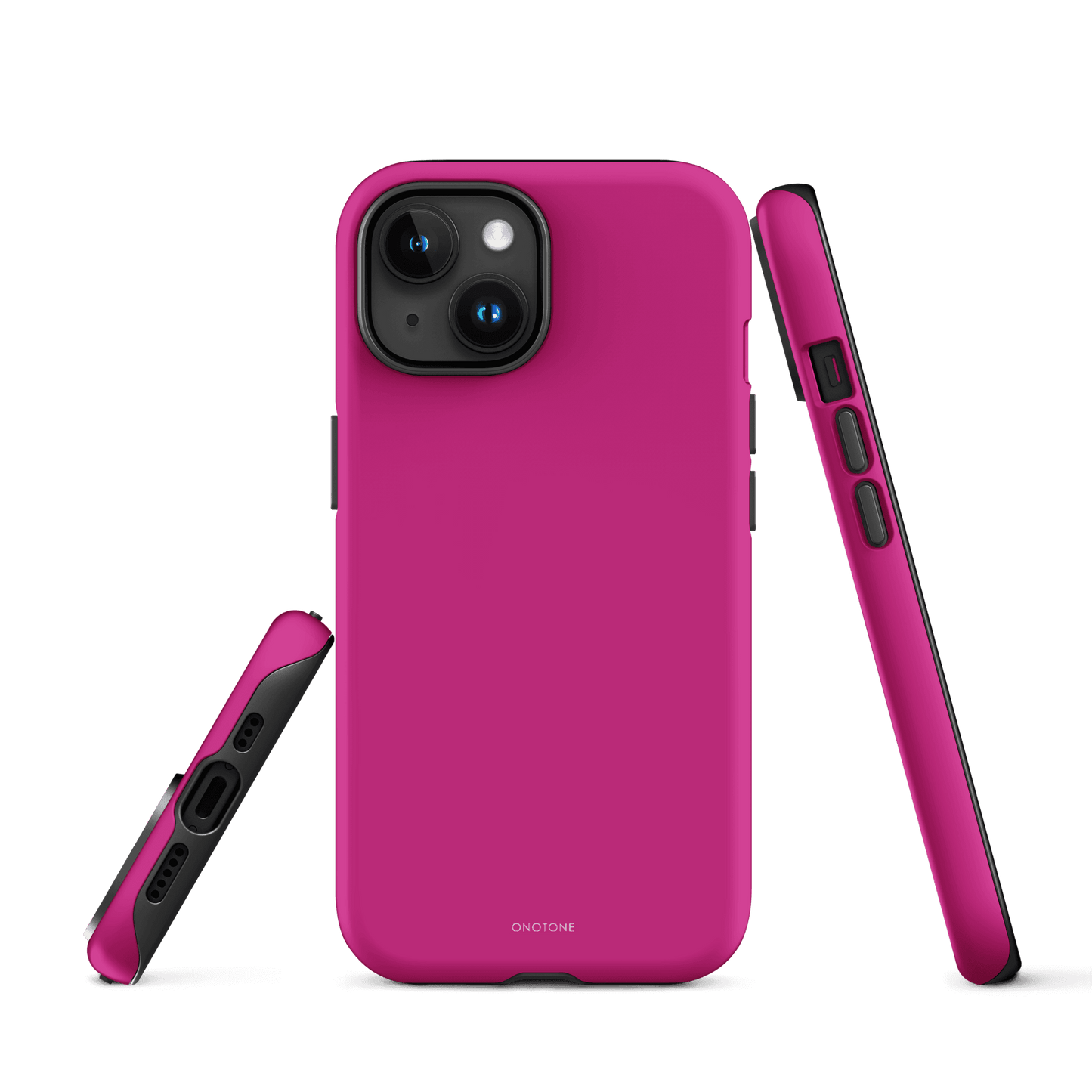 Solid Color pink iPhone® Case - Pantone® 233