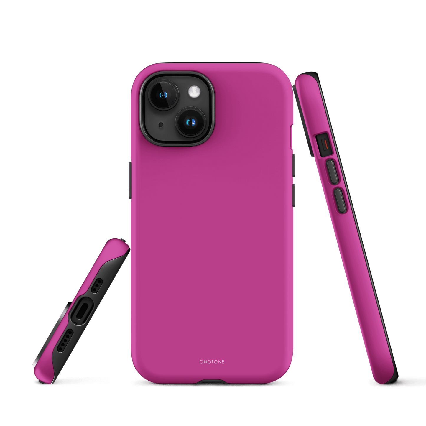 Solid Color pink iPhone® Case - Pantone® 240