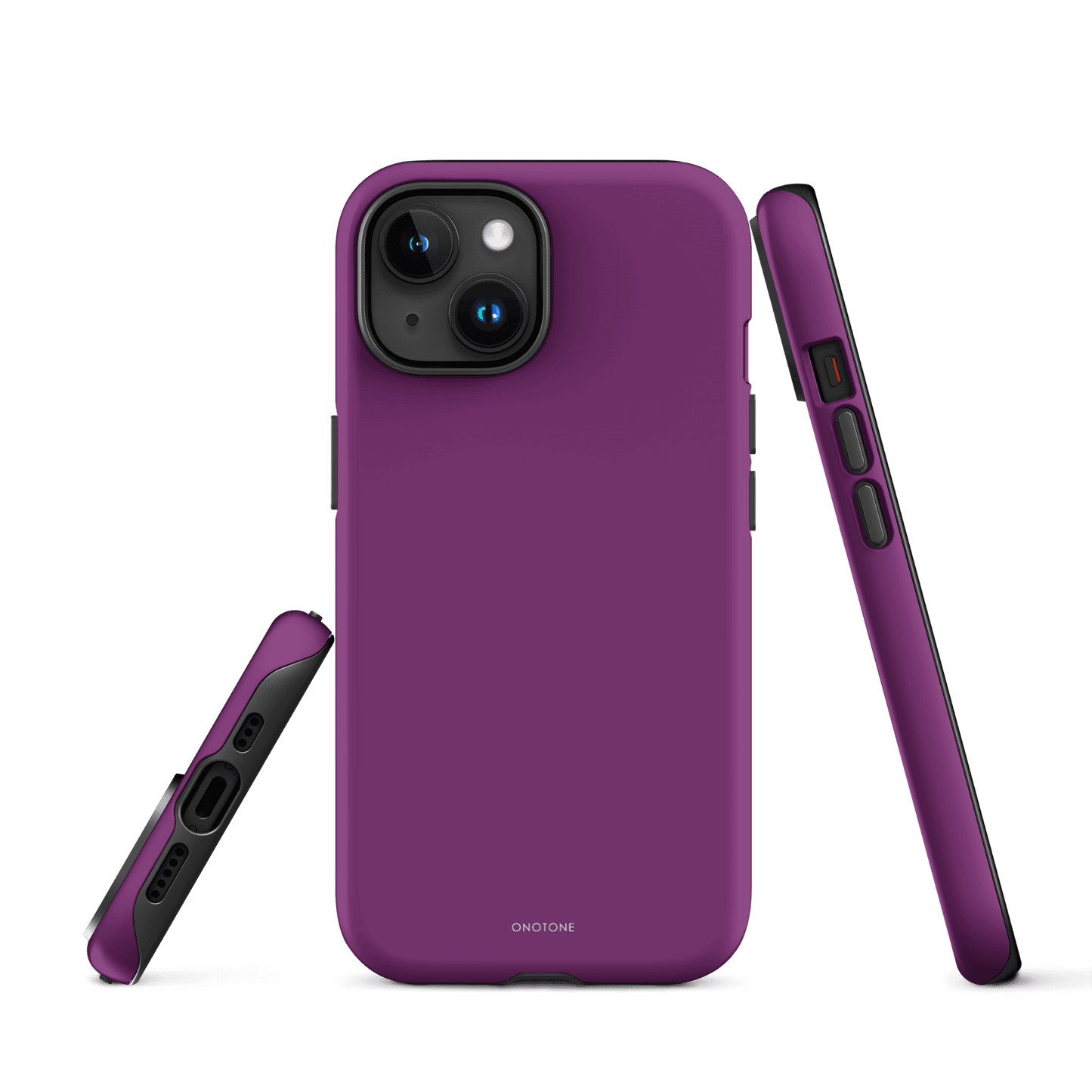 Solid Color purple iPhone® Case - Pantone® 255