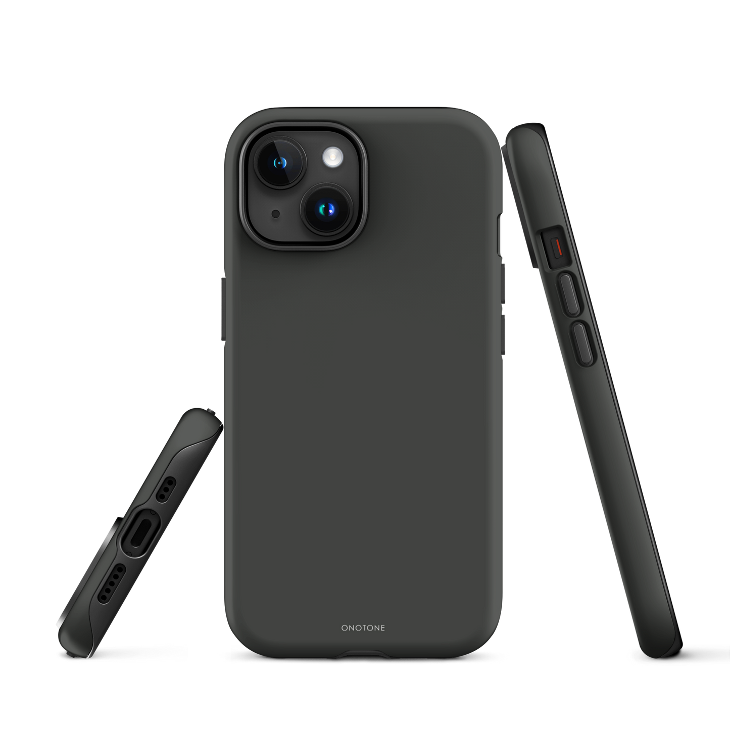 GRAY MINIMALIST IPHONE® CASE - PANTONE® 447