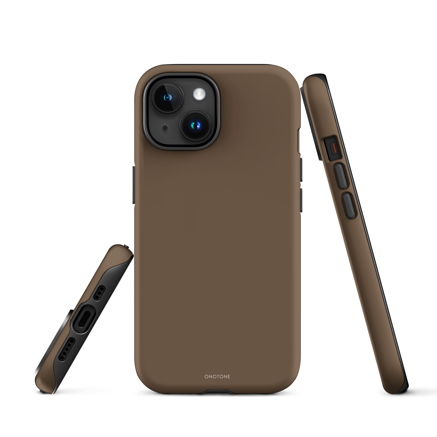 BEIGE MINIMALIST IPHONE® CASE - PANTONE® COFFEE LIQUEUR