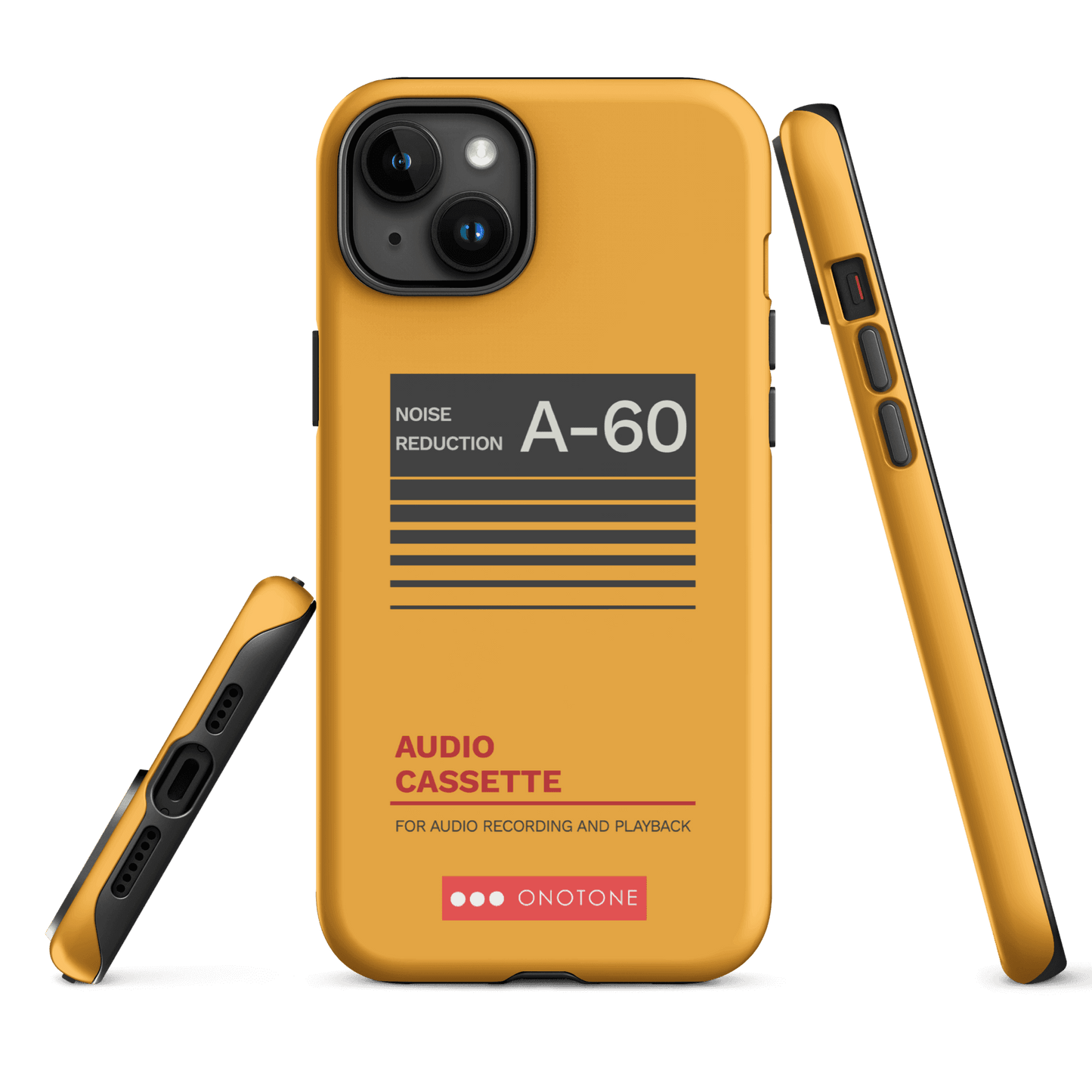 Dual Layer audio casette modern iPhone® Case ( MD-1225)