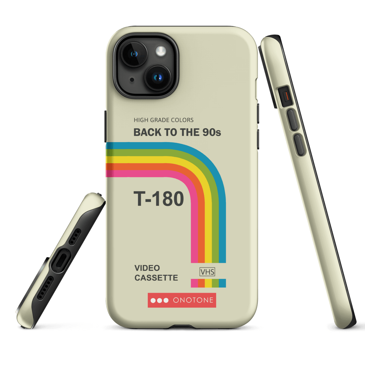 Dual Layer back to 90s VHS modern iPhone® Case ( MD-1281)