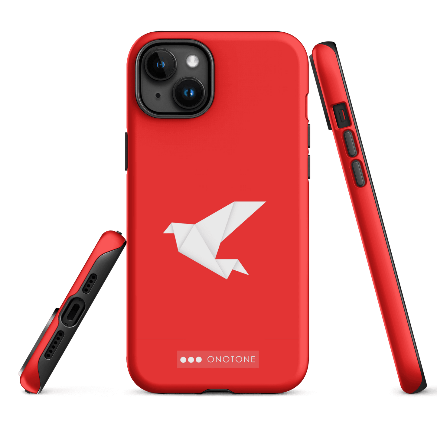Dual Layer red modern iPhone® Case ( MD-1449)
