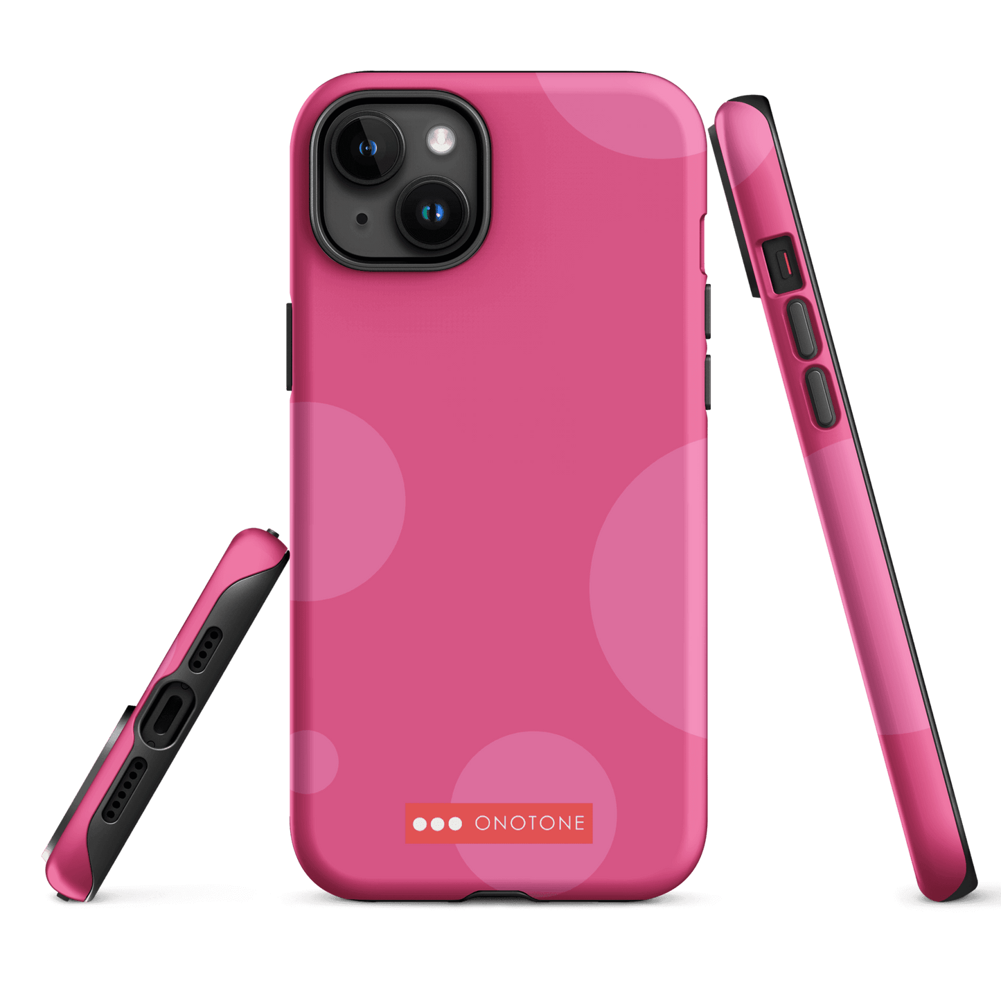 Dual Layer pink modern iPhone® Case ( MD-1729)
