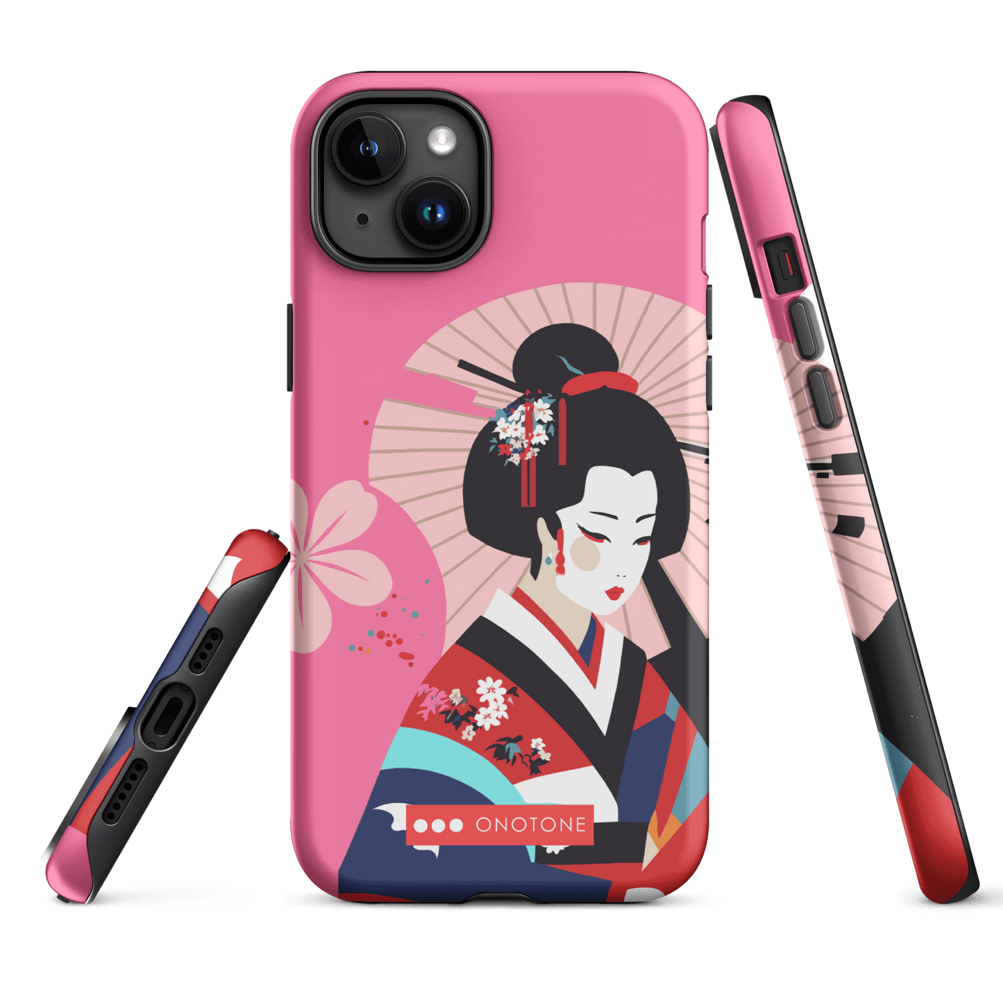 Dual Layer geisha modern iPhone® Case ( MD-2121)
