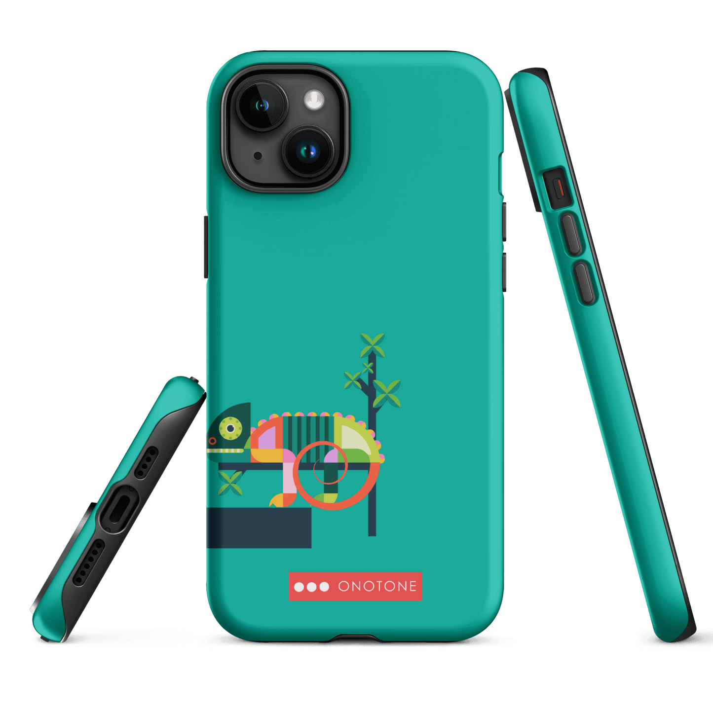 Dual Layer green modern iPhone® Case ( MD-2569)