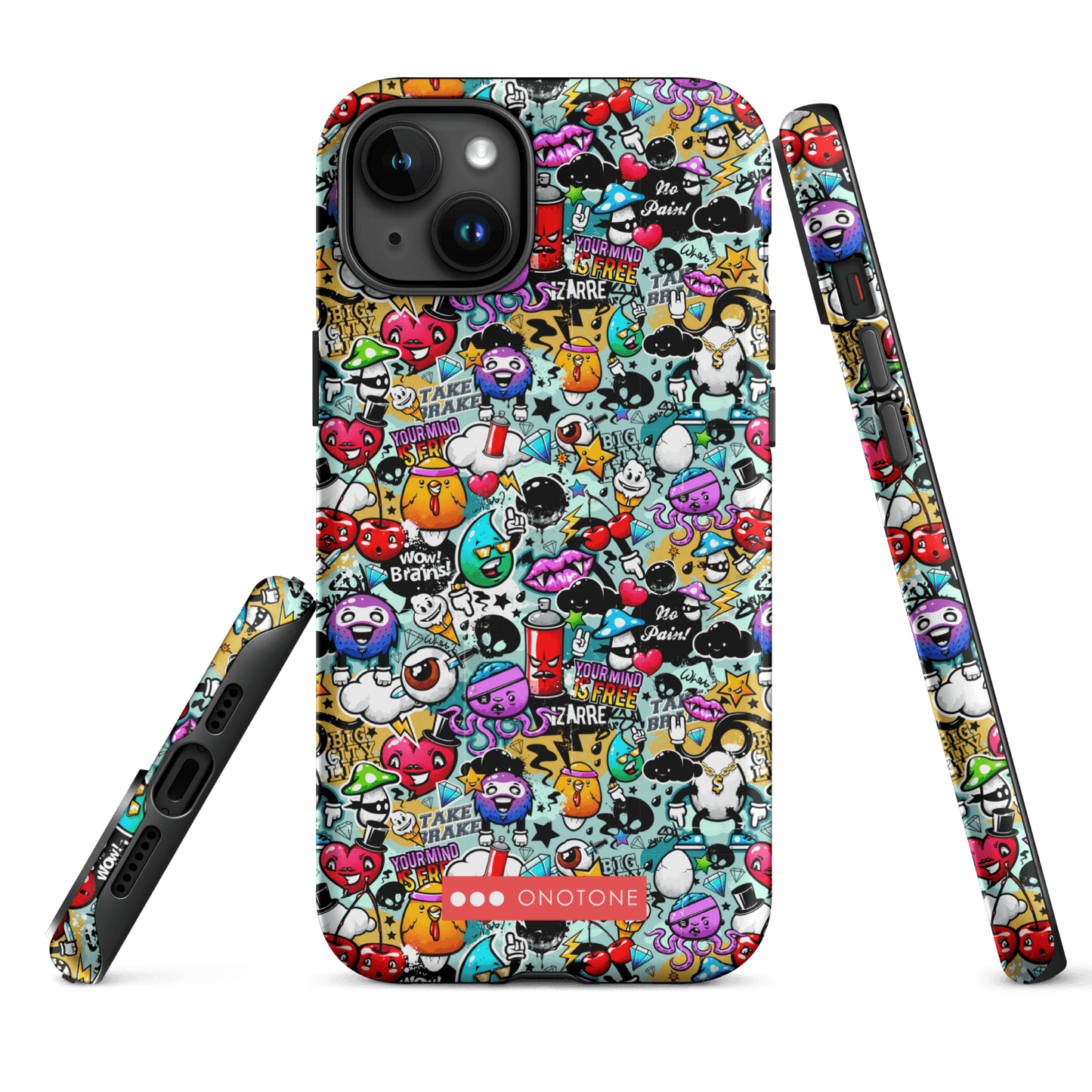 Dual Layer iPhone® Case with Street Art