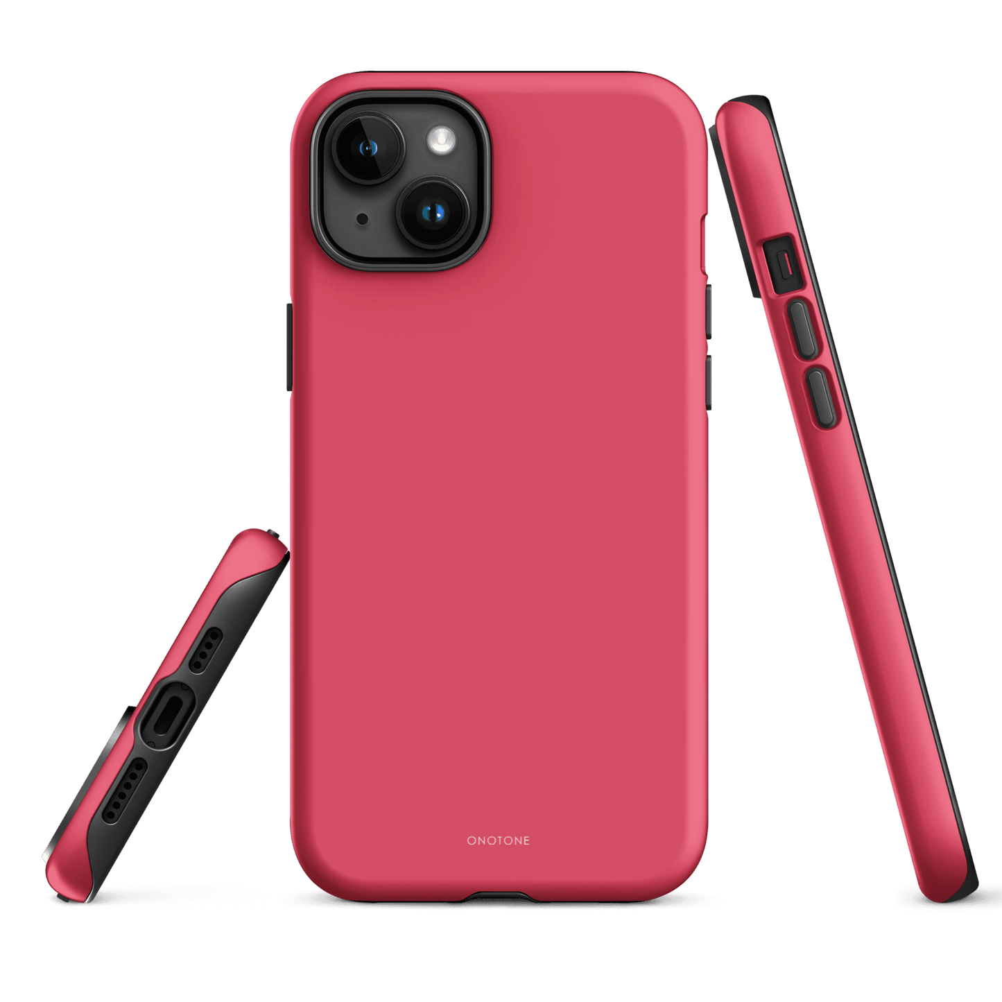 Solid Color red iPhone® Case - Pantone® 198