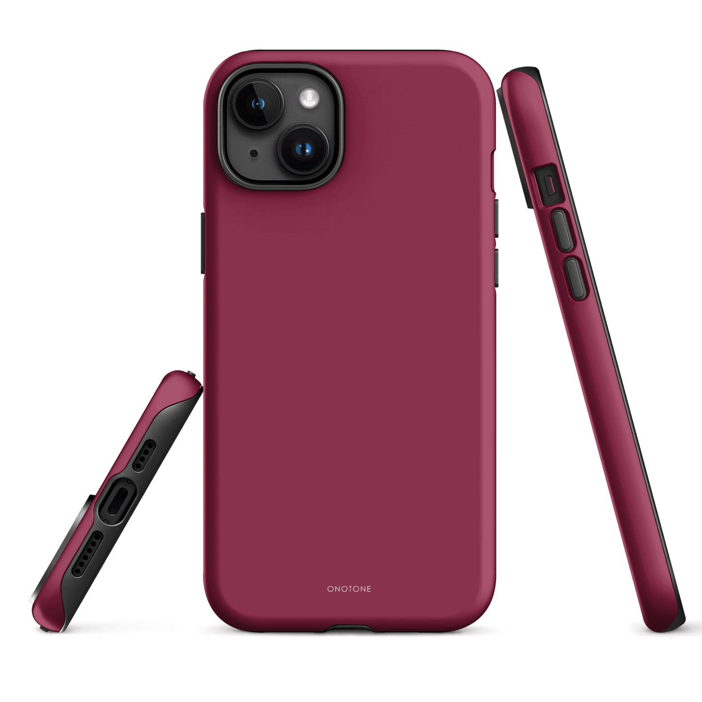 Solid Color red iPhone® Case - Pantone® 208