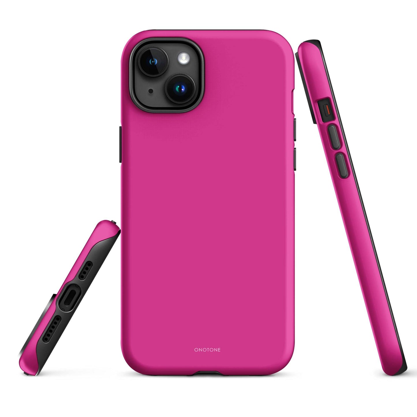 Solid Color hot pink iPhone® Case - Pantone® 225