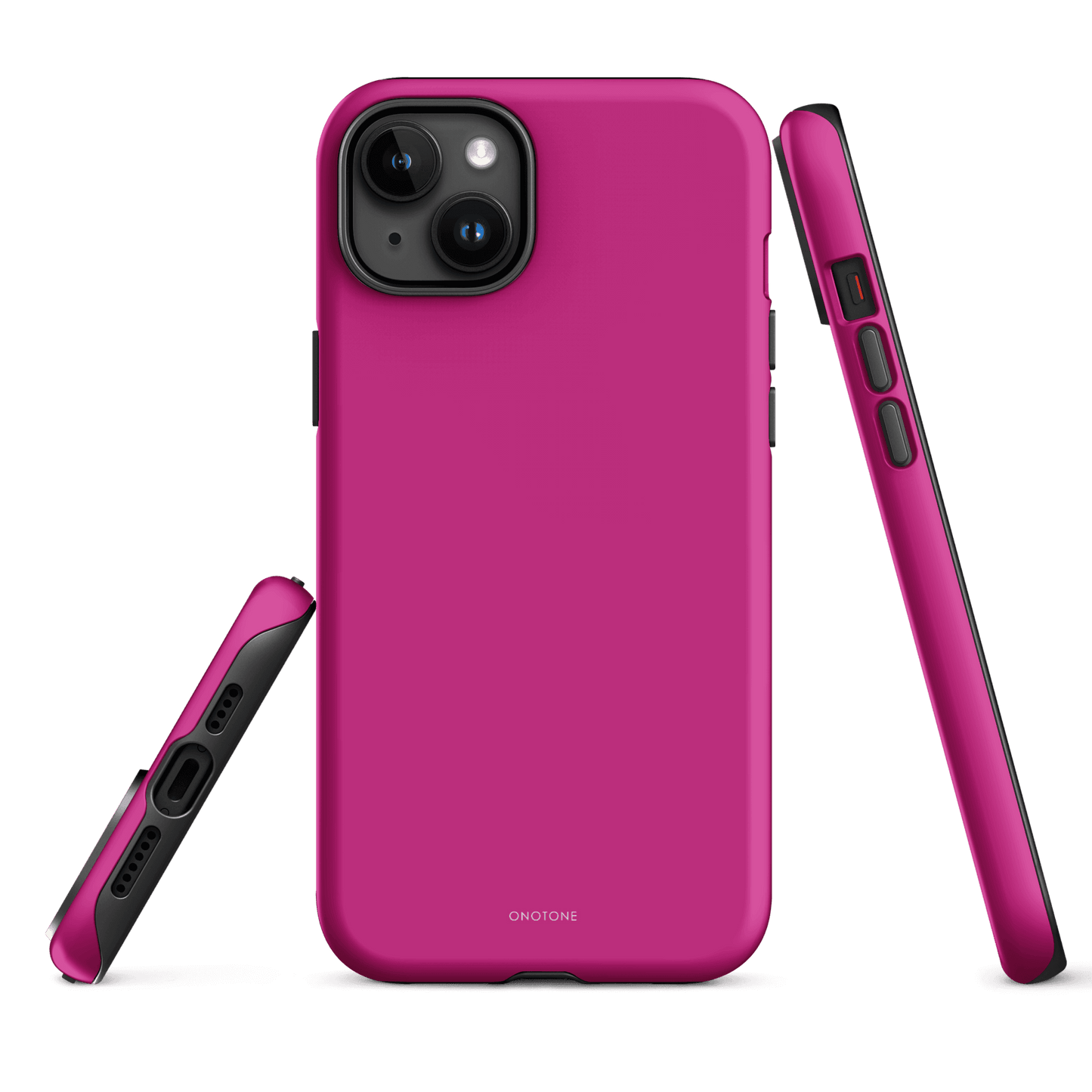 Solid Color pink iPhone® Case - Pantone® 233