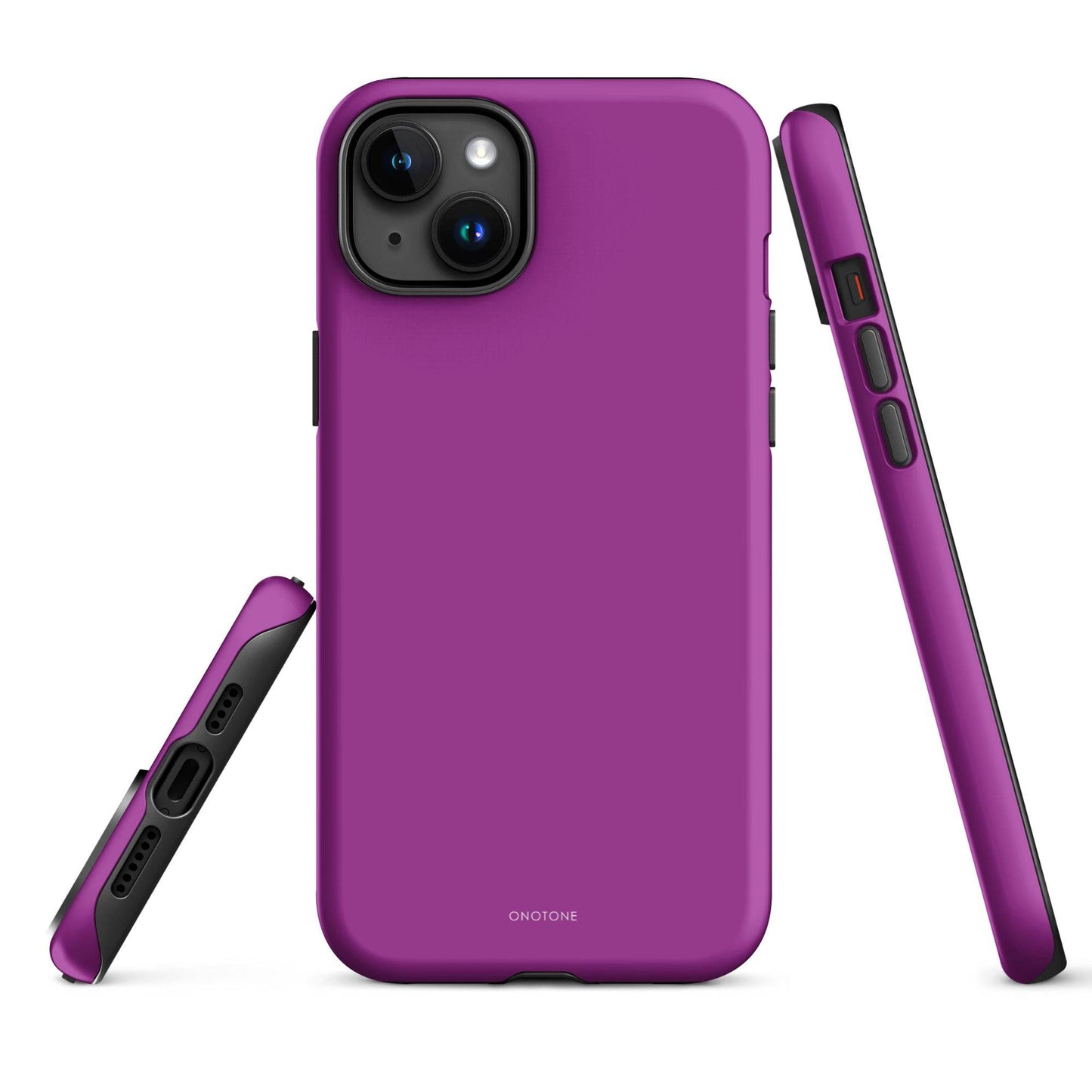Solid Color purple iPhone® Case - Pantone® 254