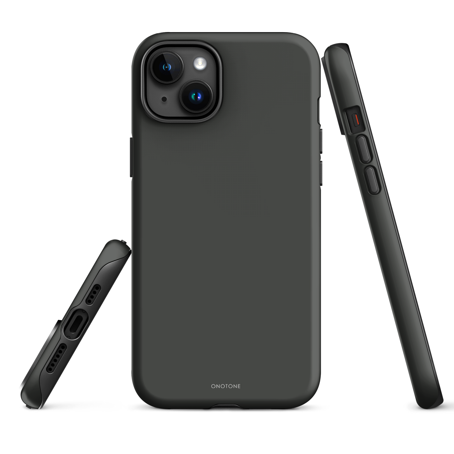 GRAY MINIMALIST IPHONE® CASE - PANTONE® 447