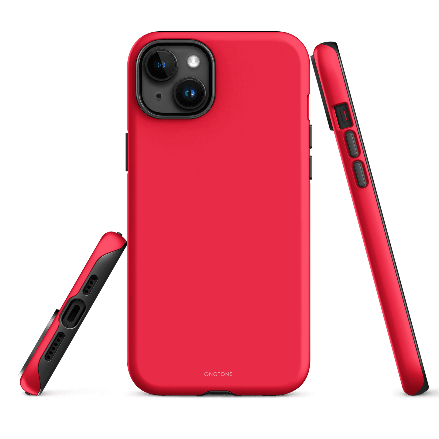 Neon Red iPhone Case