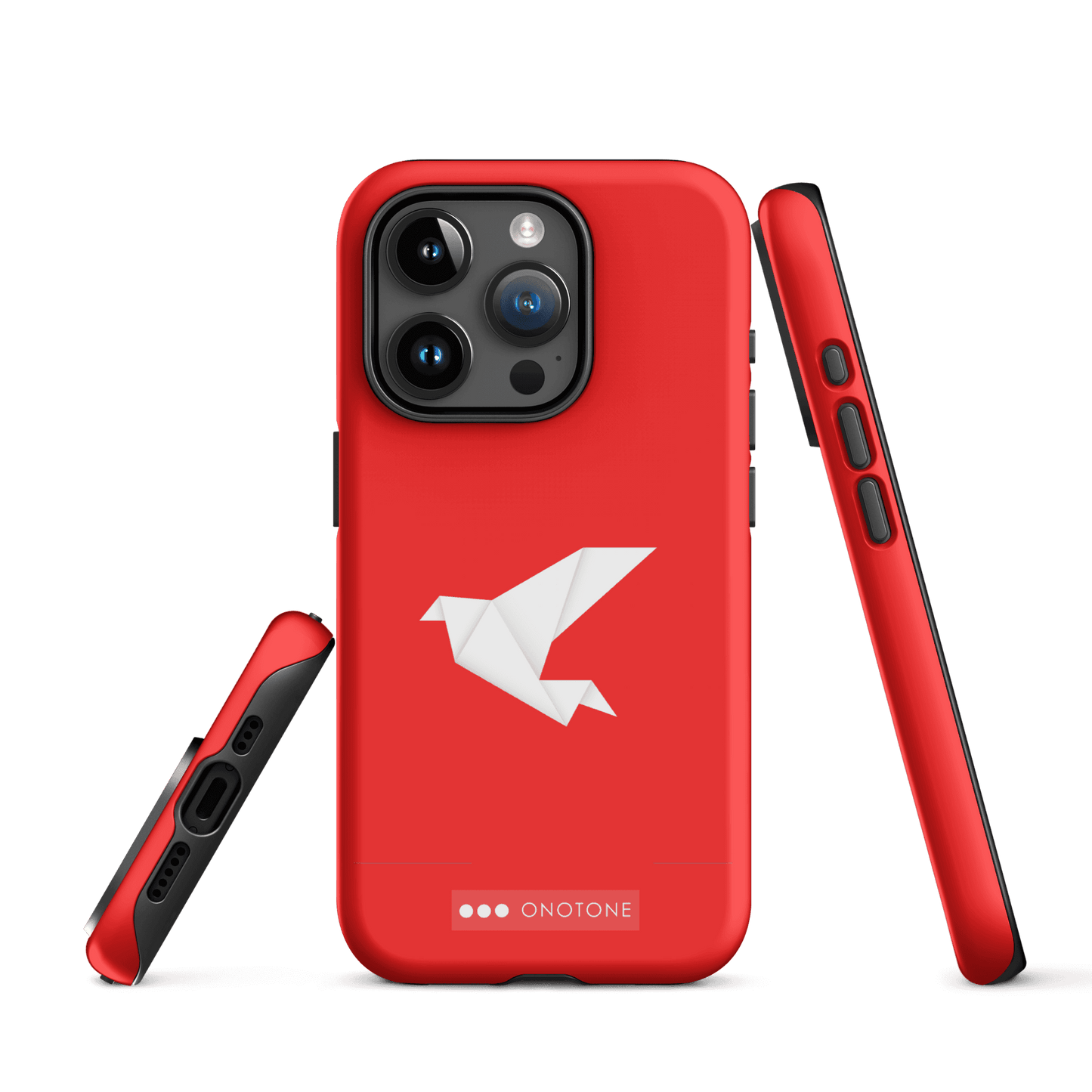 Dual Layer red modern iPhone® Case ( MD-1449)