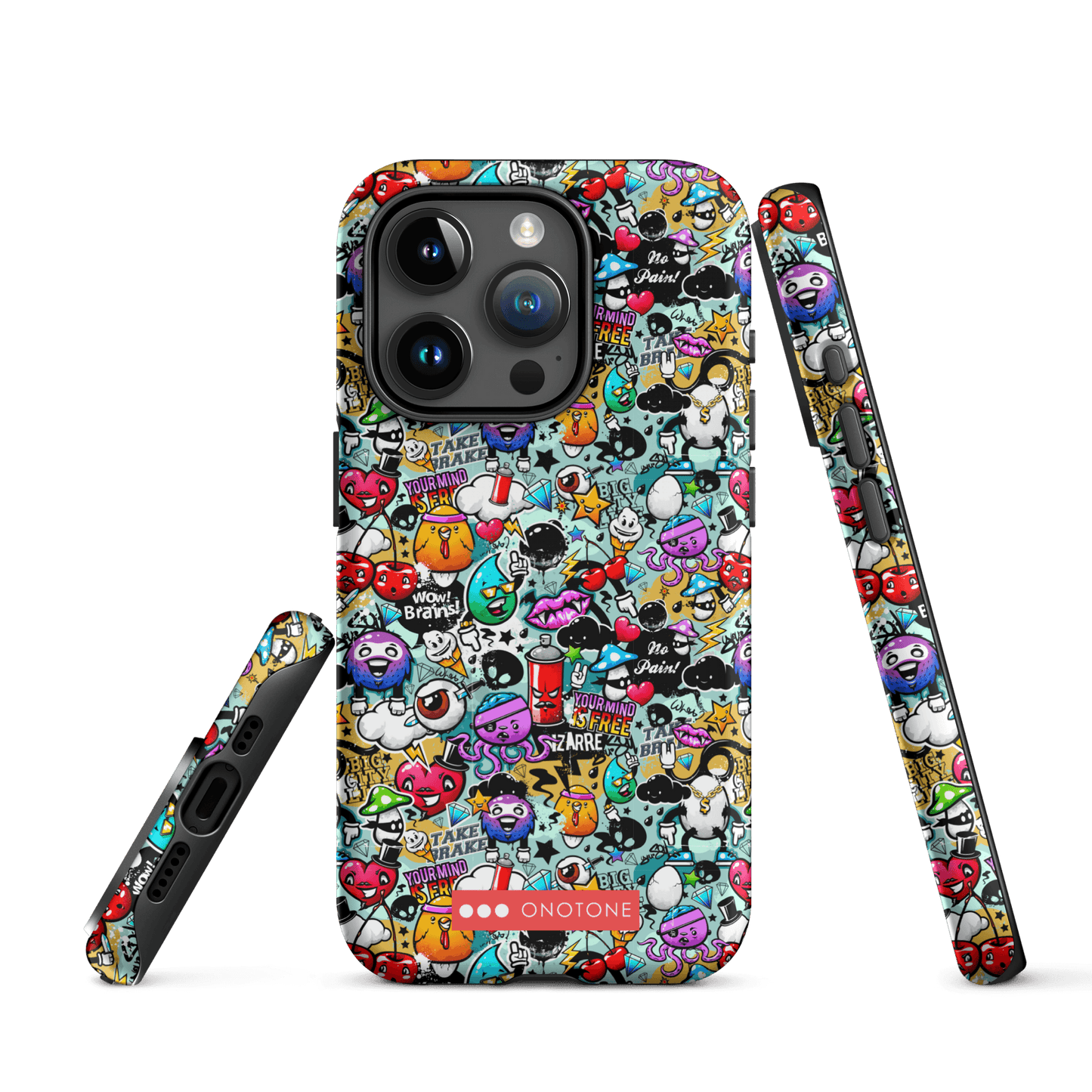 Dual Layer iPhone® Case with Street Art