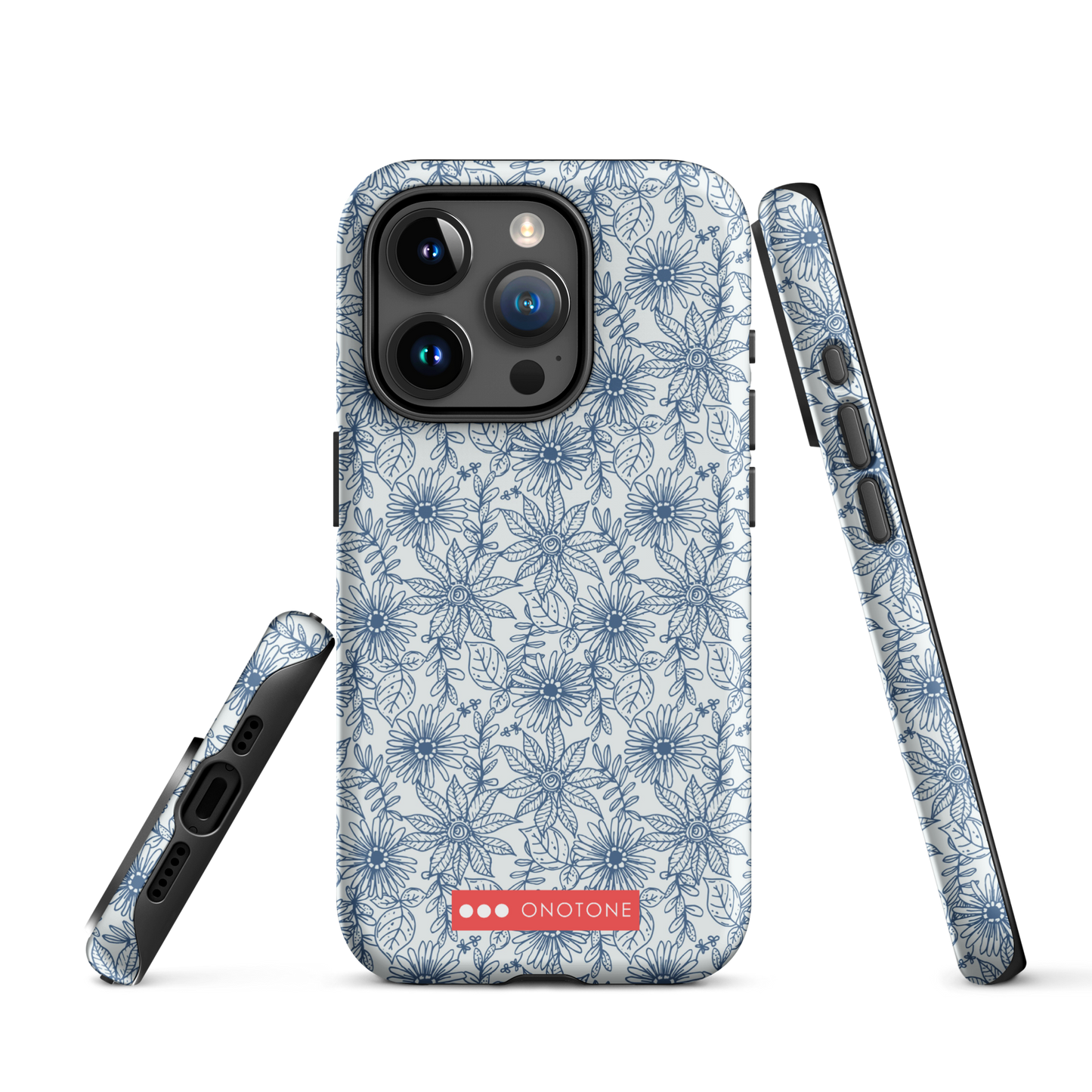 Japanese design indigo iPhone® Case