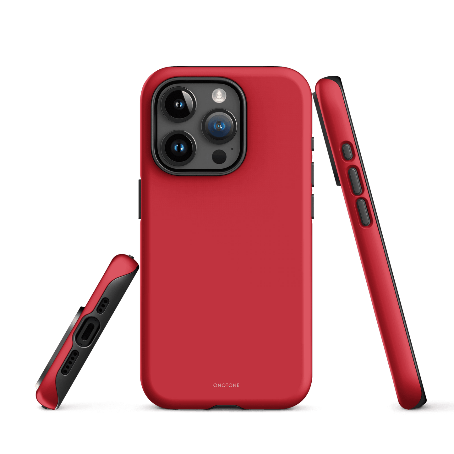 Solid Color red iPhone® Case - Pantone® 186