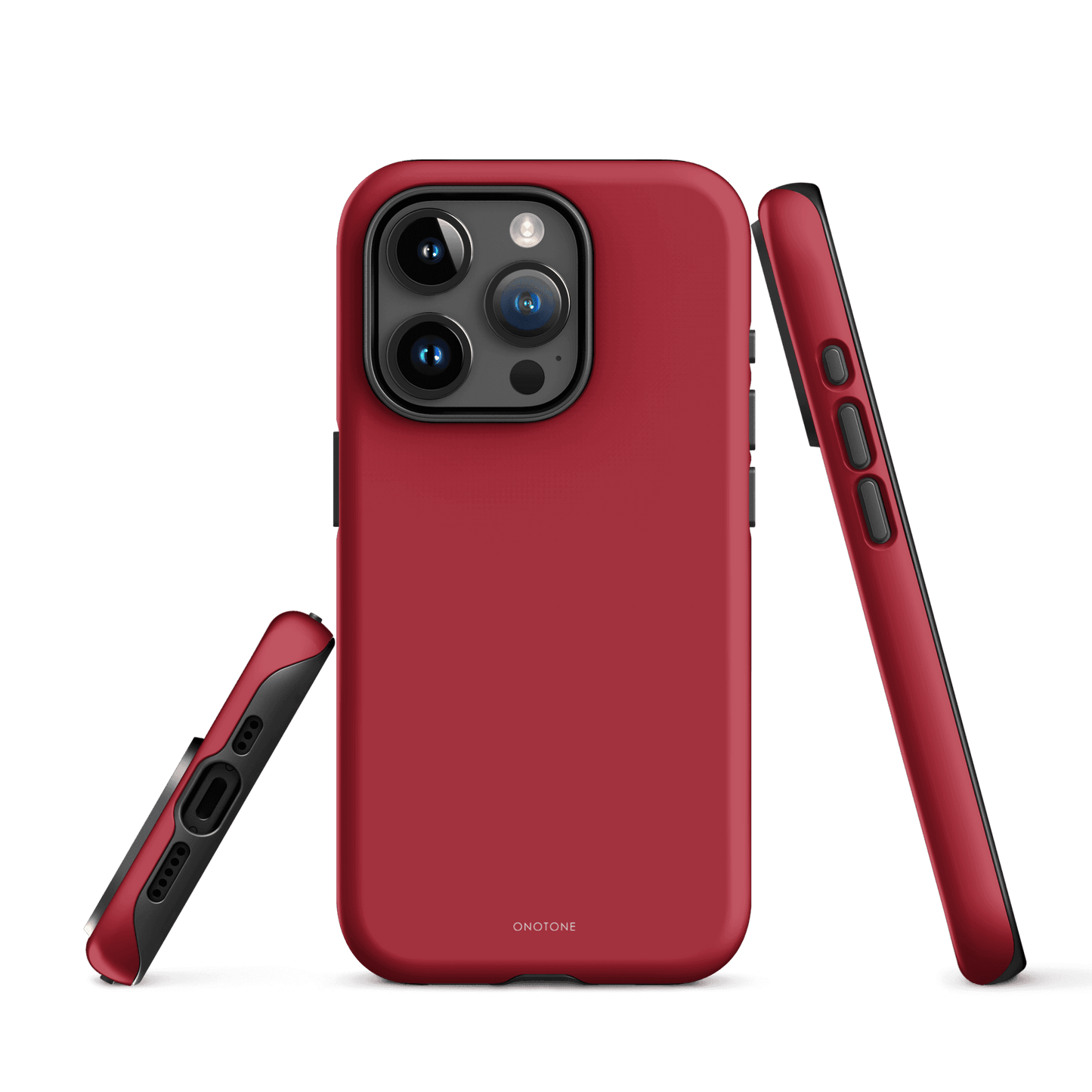 Solid Color red iPhone® Case - Pantone® 187
