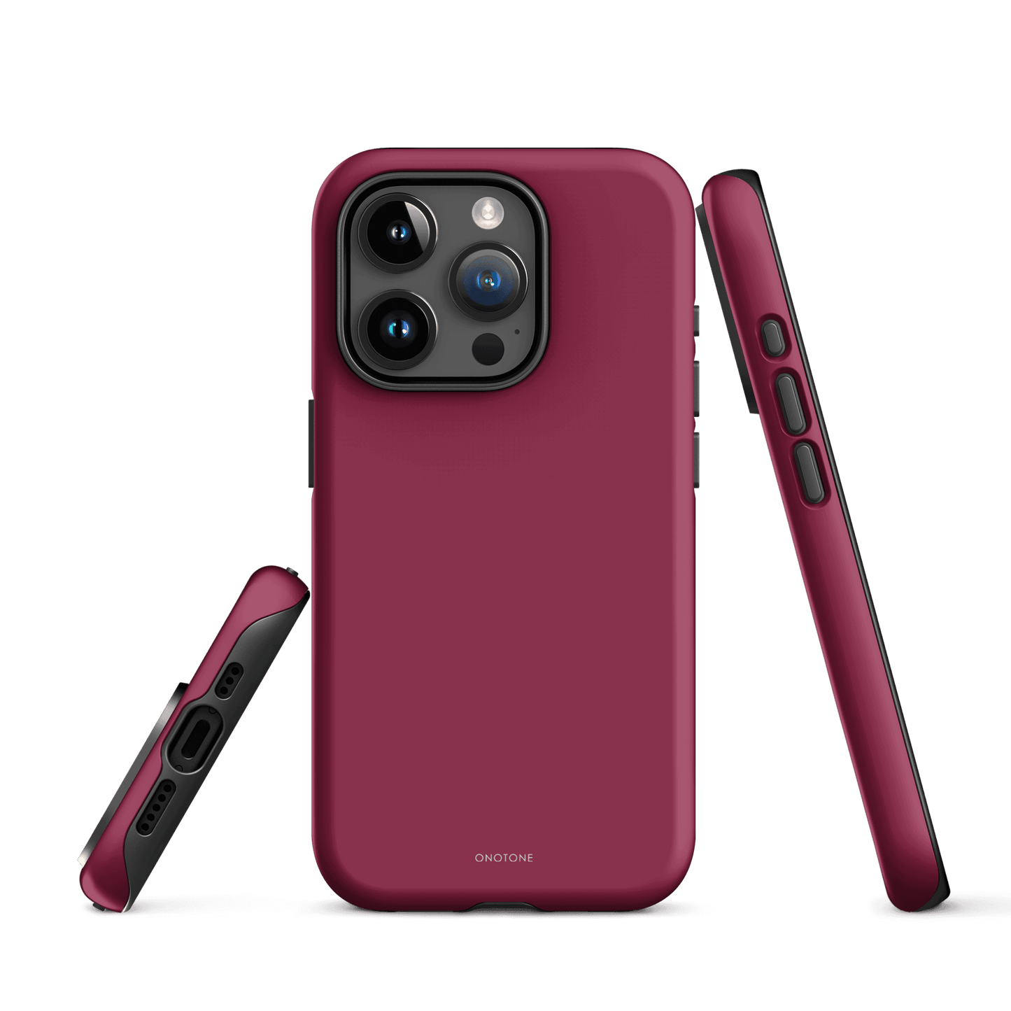 Solid Color red iPhone® Case - Pantone® 208