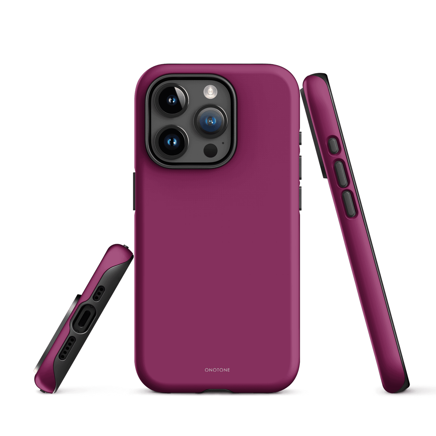 Solid Color purple iPhone® Case - Pantone® 235