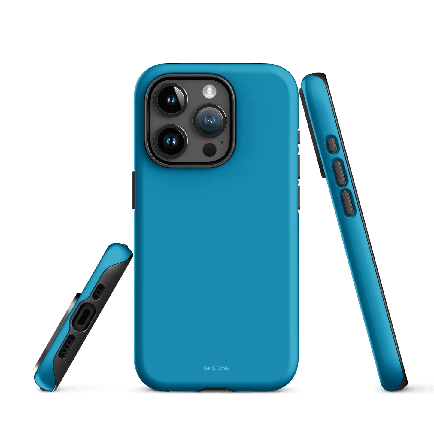 Solid Color blue iPhone® Case - Pantone® 313