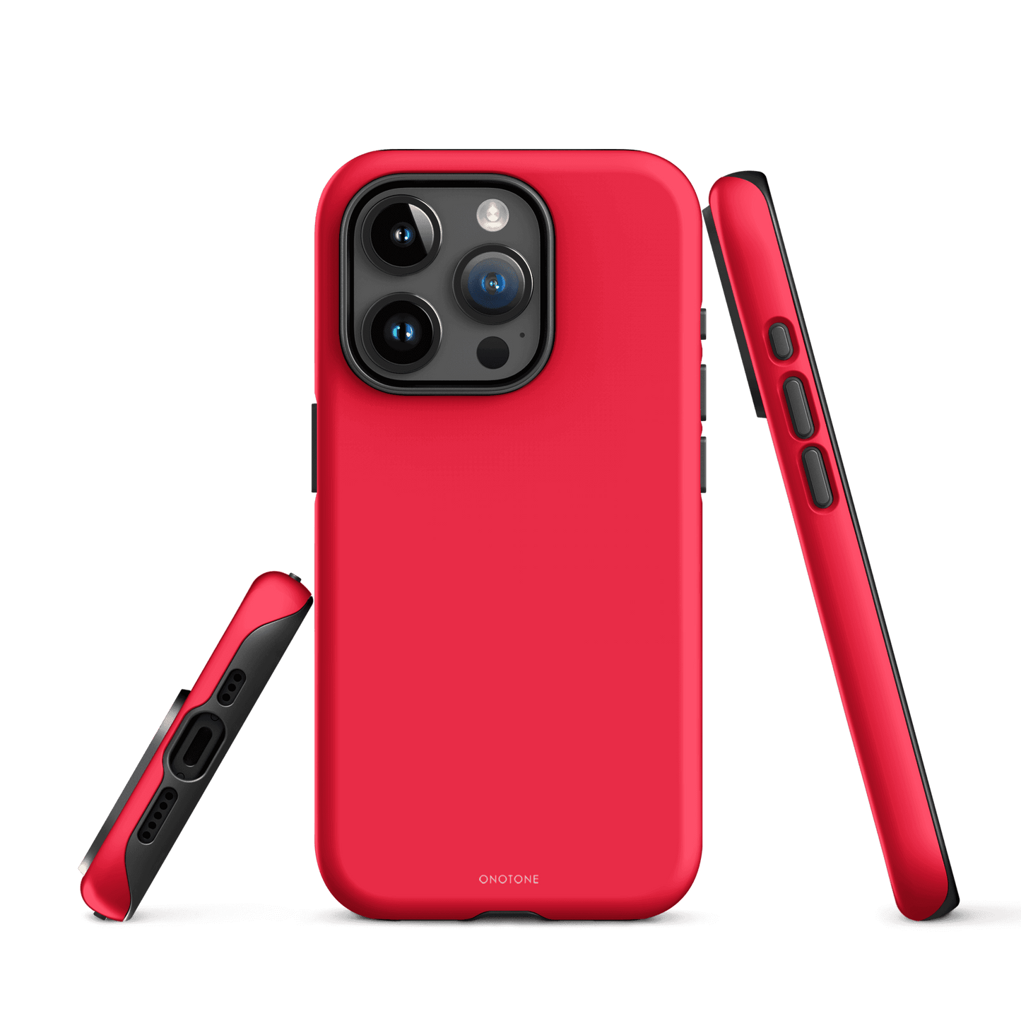 Neon Red iPhone Case