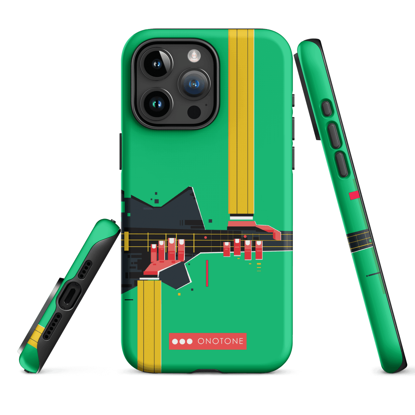 Dual Layer green modern iPhone® Case ( MD-1057)